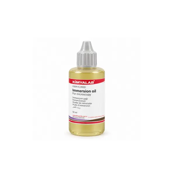 İmersiyon Yağ 50ml Immersion Oil - İmmersiyon Mikroskop İçin