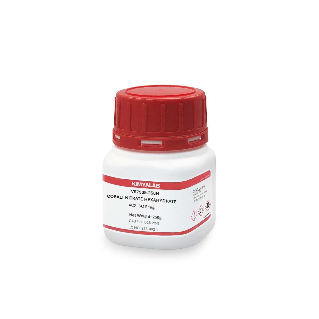 Kimyalab Kobalt Nitrat 250g - Cobalt II Nitrate Hexahydrate