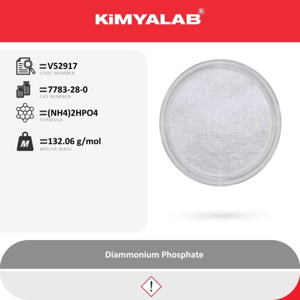 Kimyalab Diamonyum Fosfat - Di amonyum Fosfat - DAP - Diammonium Phosphate - 25 Kg-Koli Toptan