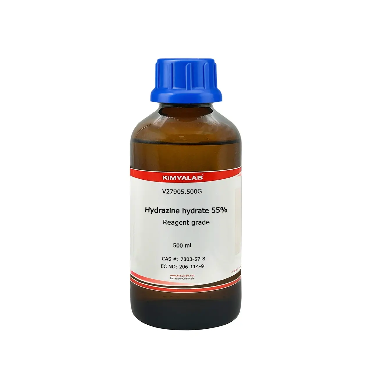 Kimyalab Hidrazin Hidrat Çözeltisi - 500ml - Hydrazine Hydrate 55%