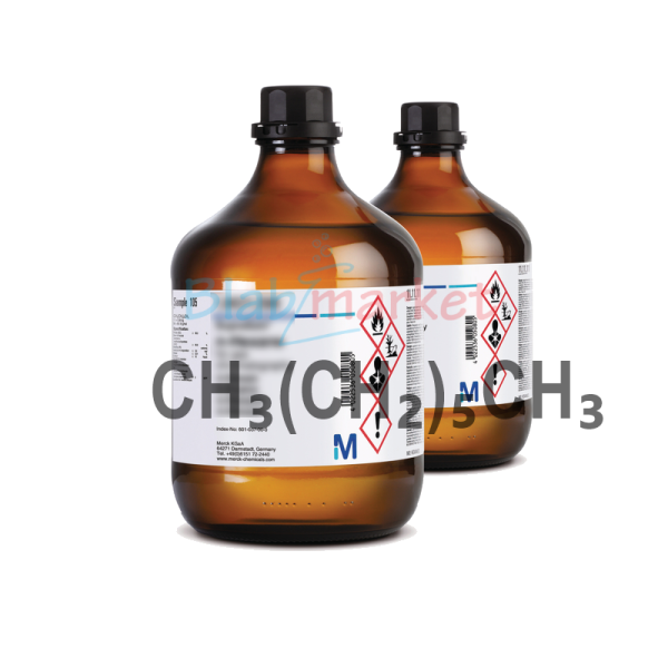 Hekzan 2.5 l - Hexane for gas chromatography ECD and FID SupraSolv  Merck 104371.2500