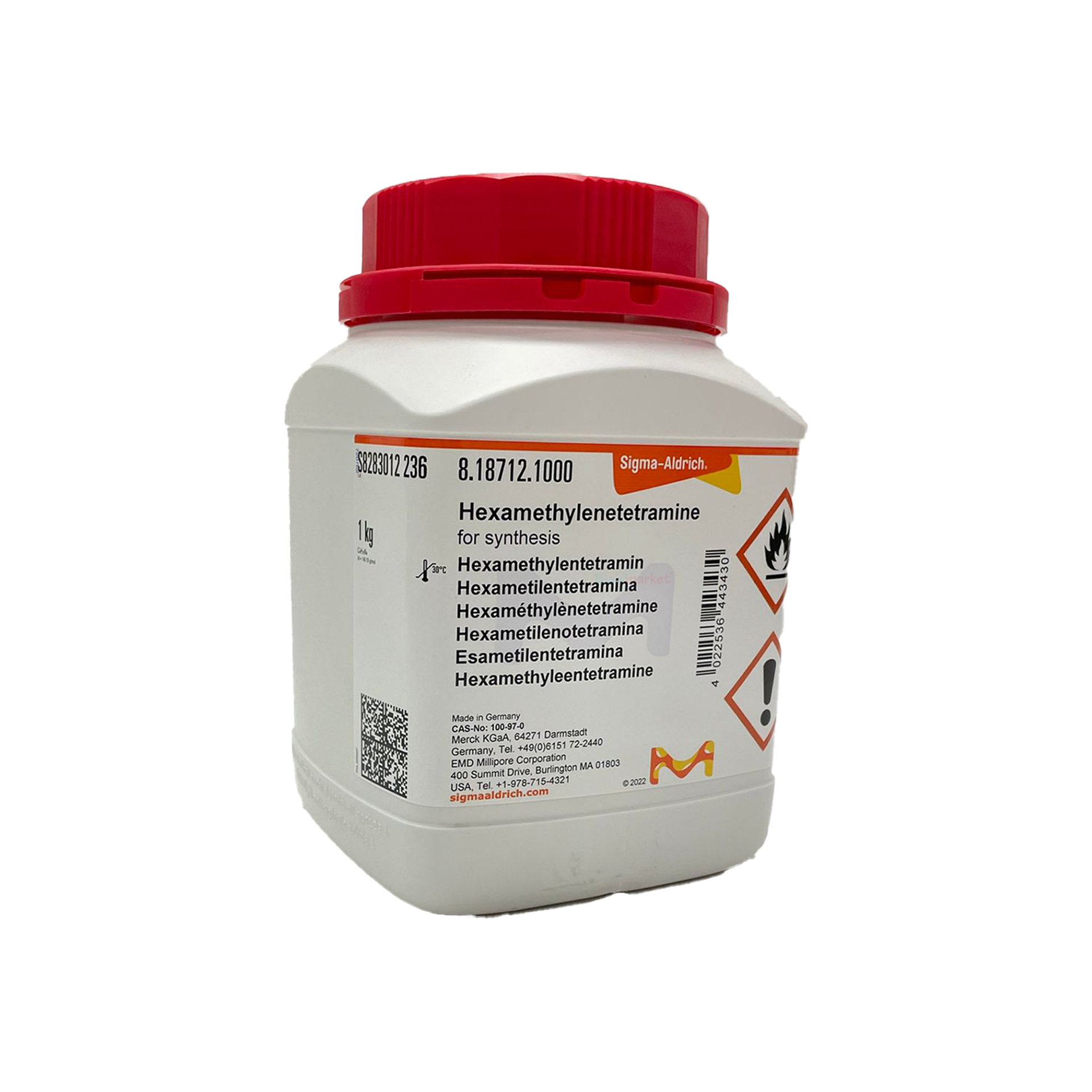 Merck 818712.1000 Hekzametilentetramin 1 kg - Hexamethylenetetramine For Synthesis