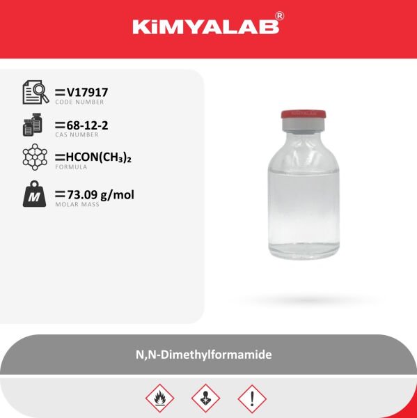 Kimyalab Dimetilformamid 2,5L - N,N-Dimethylformamide - DMF