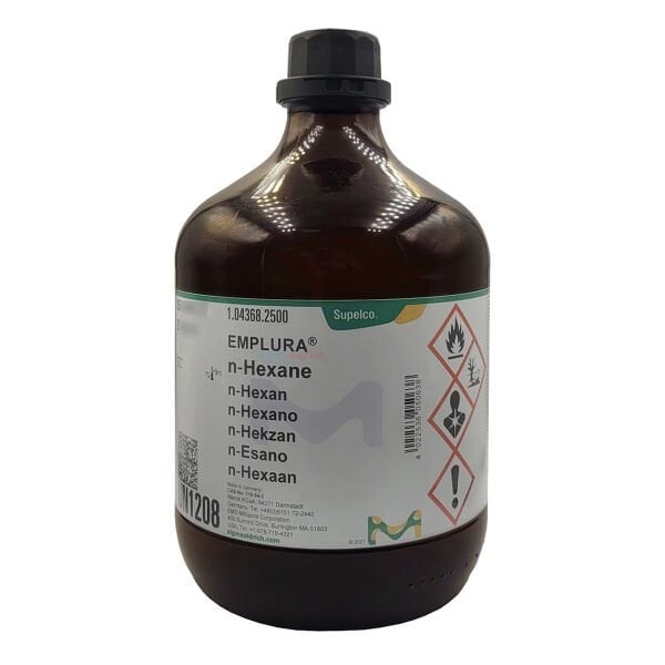 Merck 104368.2500 Hekzan Emplura  2.5 l - Hexane Emplura