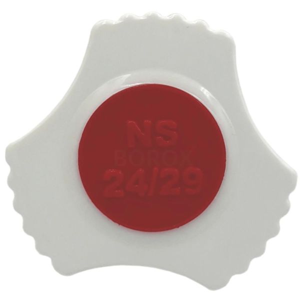 Borox Plastik Tıpa 24/29 Şilifli - Sızdırmaz PP Kapak - Üçgen Form - 100 Adet Toptan