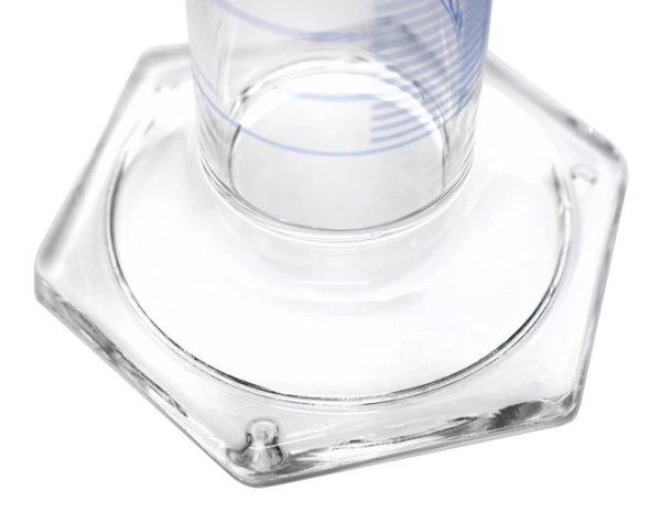 Borox Cam Mezür 100ml - Dereceli Silindir Mavi Skala 10Adet Toptan