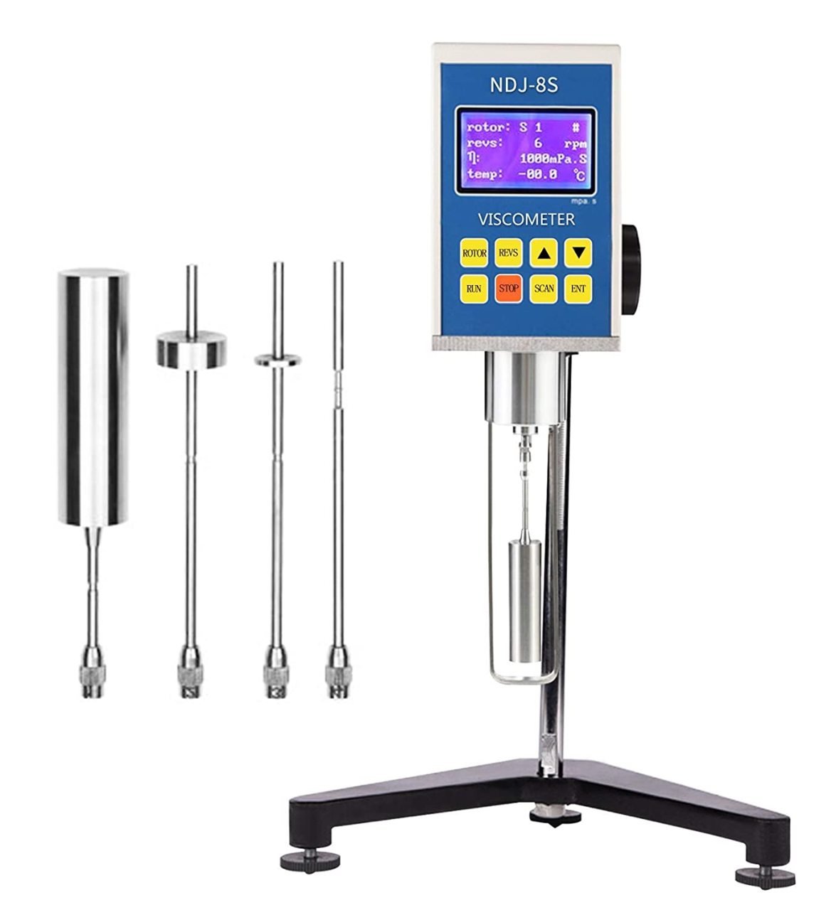 Dijital Rotasyonel Viskozimetre 10 - 2,000,000 mPa.s