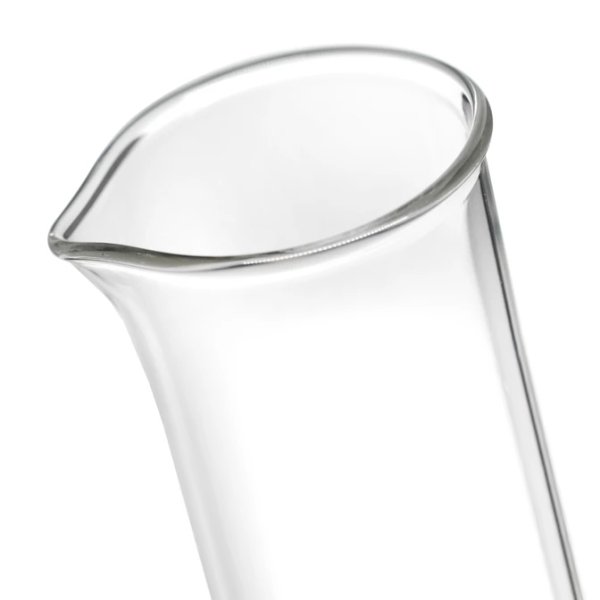 Borox Cam Mezür 1000ml - Dereceli Silindir Mavi Skala 10Adet Toptan