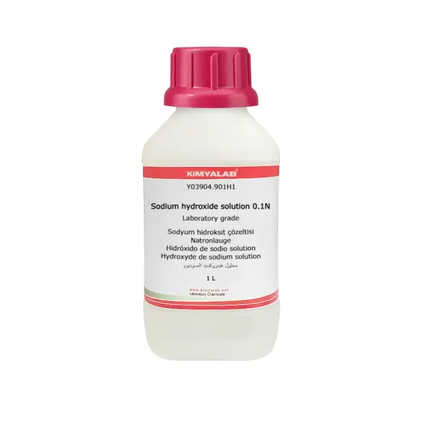 Kimyalab Sodyum Hidroksit Çözeltisi 0.1N 1L  - Sodium Hydroxide