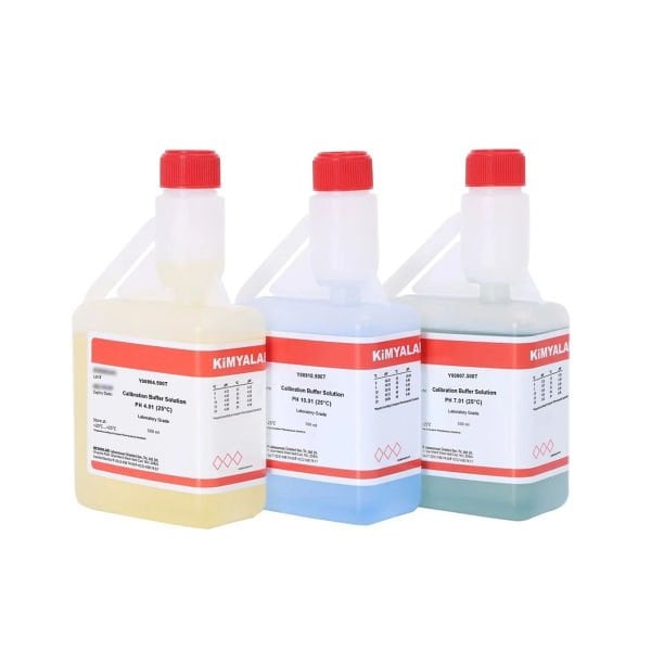 Kimyalab pH Metre Kalibrasyon Sıvısı - Tampon Çözeltisi - 3lü Set
