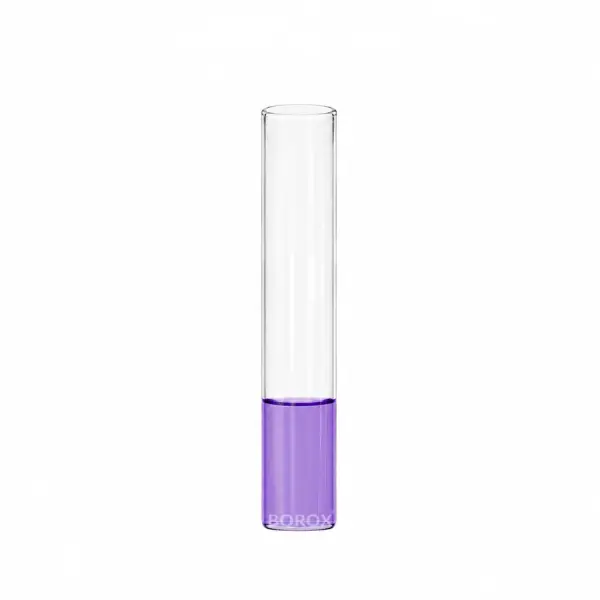 Borox Cam Deney Tüpü 25 ml - Dibi Düz Tüp - Boş Şişe