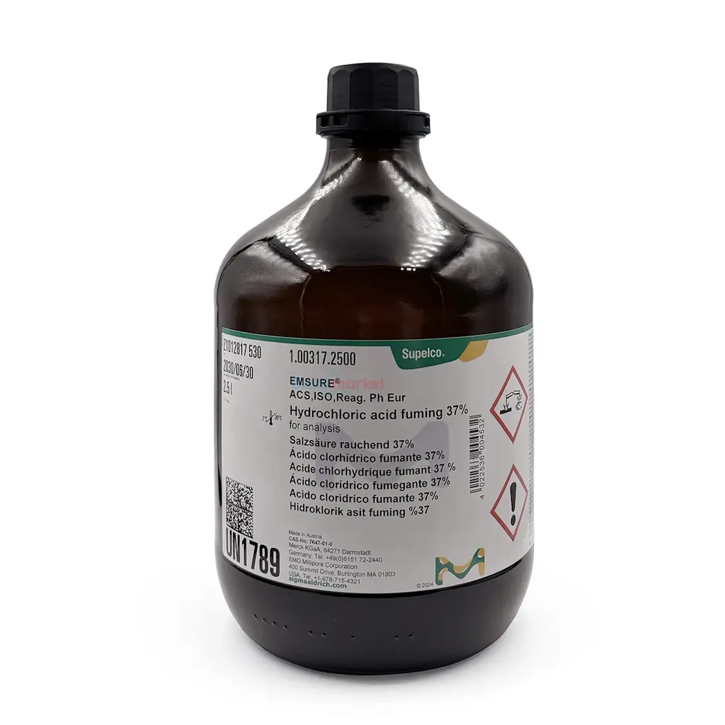 Merck 100317 Hidroklorik Asit 2.5 L - Hyd. Acid Fuming 37%