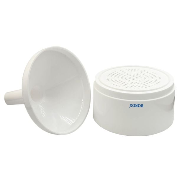 Borox Plastik Buhner Hunisi 110mm - Bühner Filtrasyon Huni - 10 Adet Toptan
