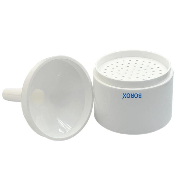 Borox Plastik Buhner Hunisi 70mm - Bühner Filtrasyon Huni - 10 Adet Toptan