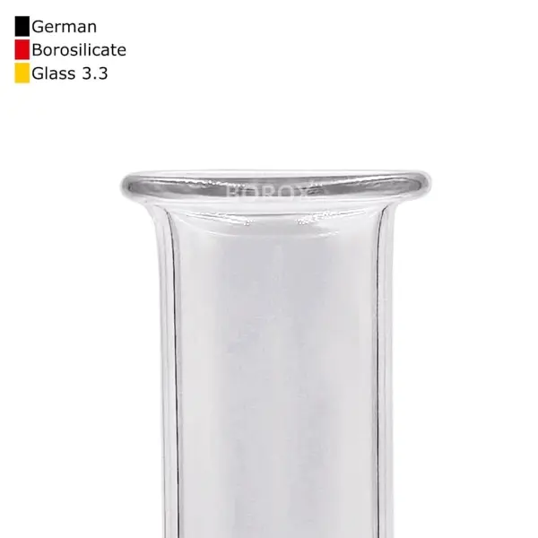 Borox Cam Balon 500 ml - Dibi Yuvarlak - Şilifsiz Deney Balonu