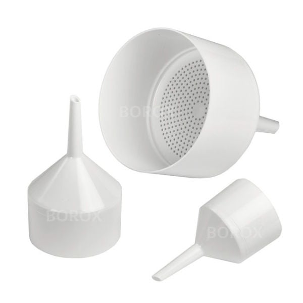 Borox Plastik Buhner Hunisi 70mm - Bühner Filtrasyon Huni - 10 Adet Toptan