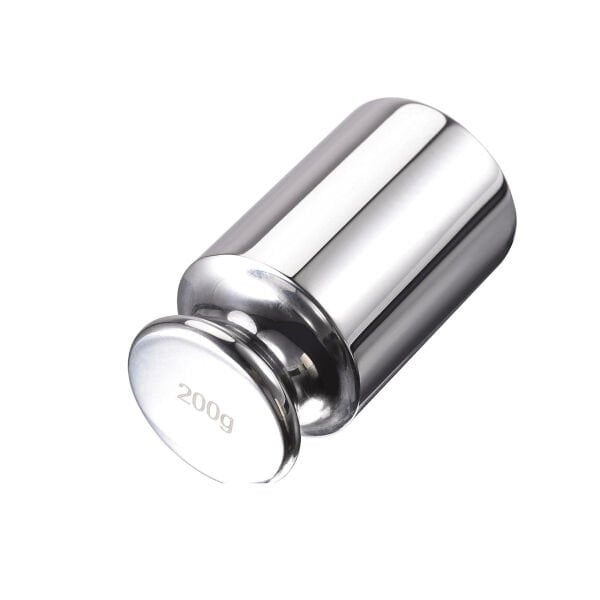 Borox Kalibrasyon Kütlesi 200g - Paslanmaz Çelik F1 Etalon