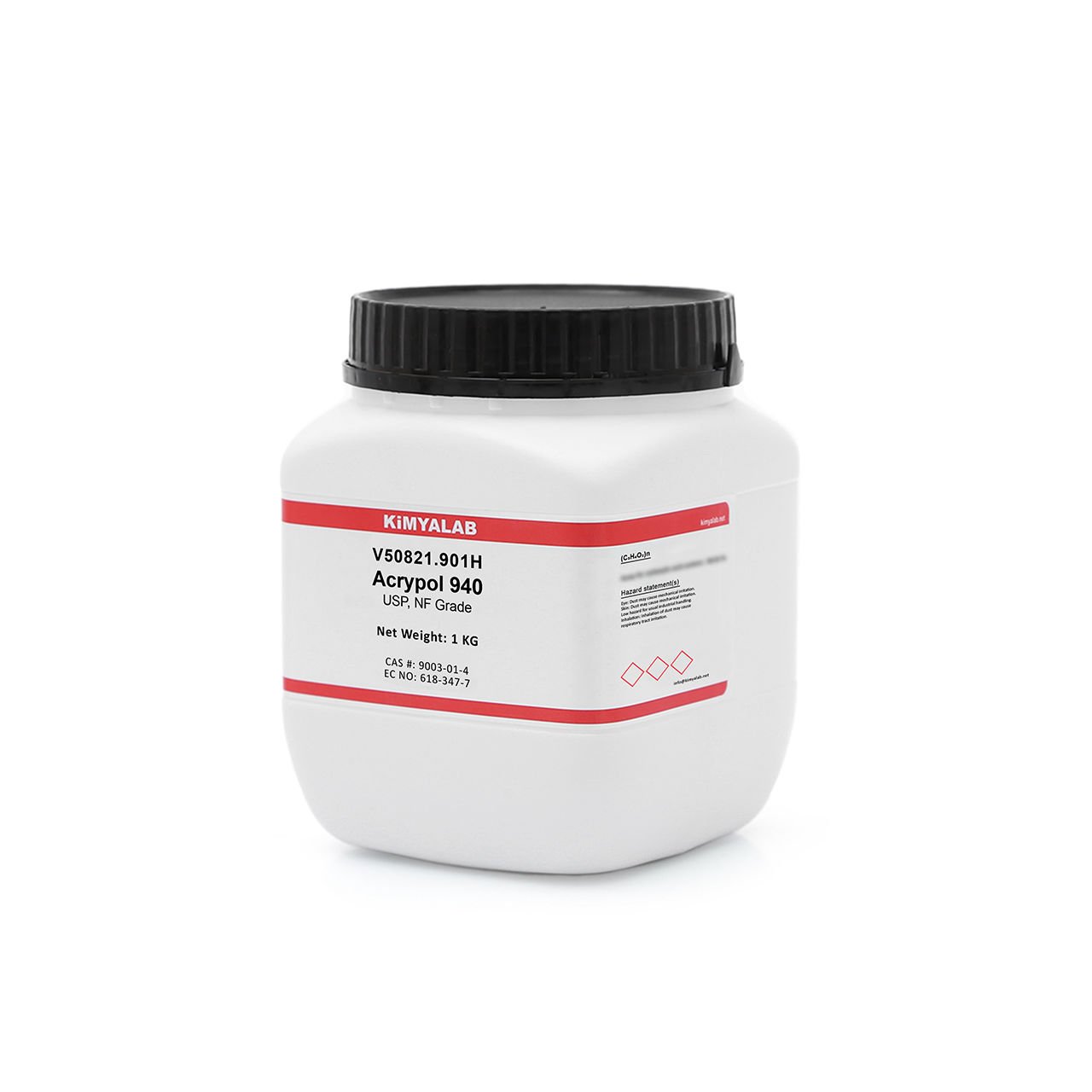 Kimyalab Karbopol - Karbomer 940 1 Kg - Farma Kalite - Carbomer - Acrypol 940