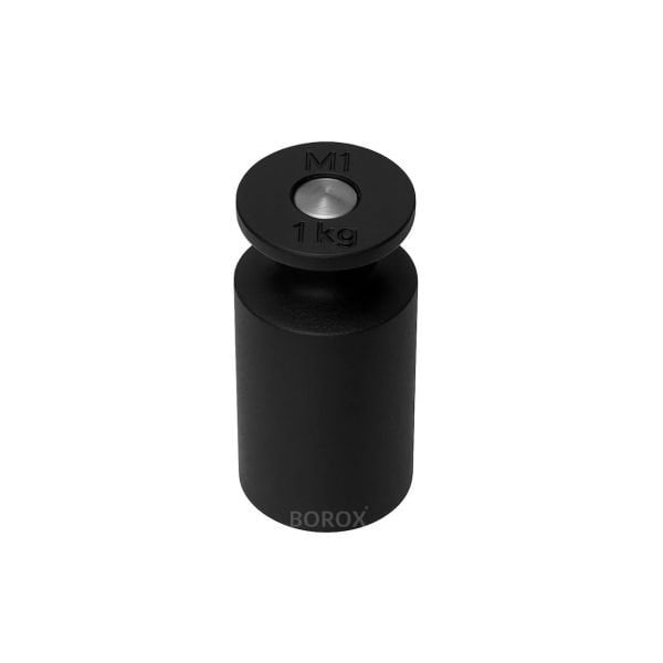 Borox Kalibrasyon Kütlesi 1kg Dökme Demir M1 Etalon Ağırlık