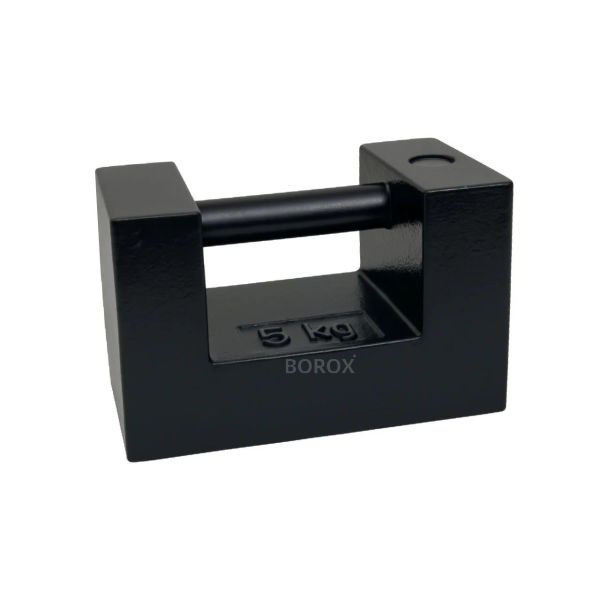 Borox Kalibrasyon Kütlesi 5kg Dökme Demir M1 Etalon Ağırlık