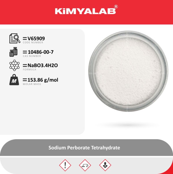 Kimyalab Sodyum Perborat Tetrahidrat - Sodium Perborate Tetrahydrate - 25 Kg-Koli Toptan
