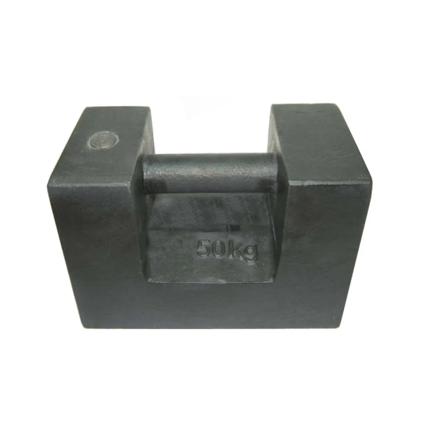 Borox Kalibrasyon Kütlesi 50kg Dökme Demir M1 Etalon Ağırlık