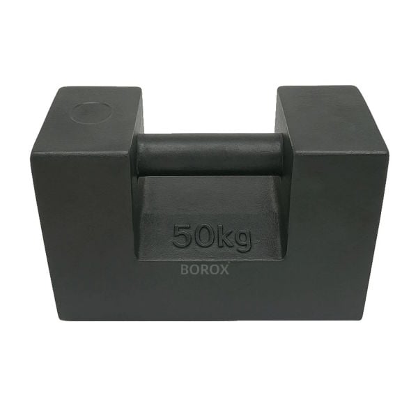 Borox Kalibrasyon Kütlesi 50kg Dökme Demir M1 Etalon Ağırlık