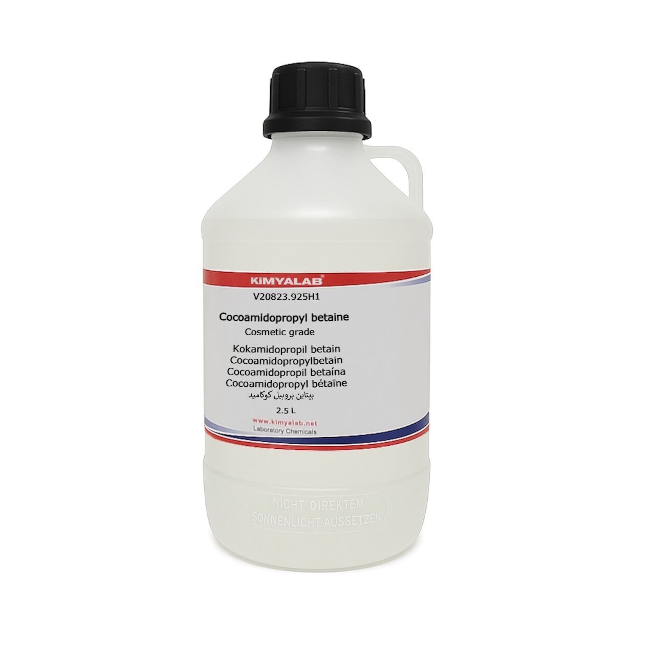 Kimyalab Kokamidopropil Betain 2,5 L - Betain 45 - Cocoamidopropyl Betaine - Betaine %45 - Cosmetic Grade