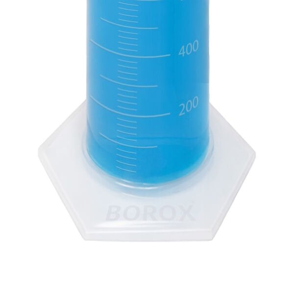 Borox Plastik Mezür 2000ml - Uzun form Kabartma Skala 5 Adet Toptan