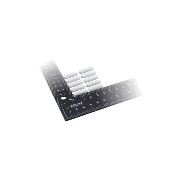 Manyetik Balık 6x20 mm - Teflon Karıştırıcı Balık Silindirik - 10 Adet Paket