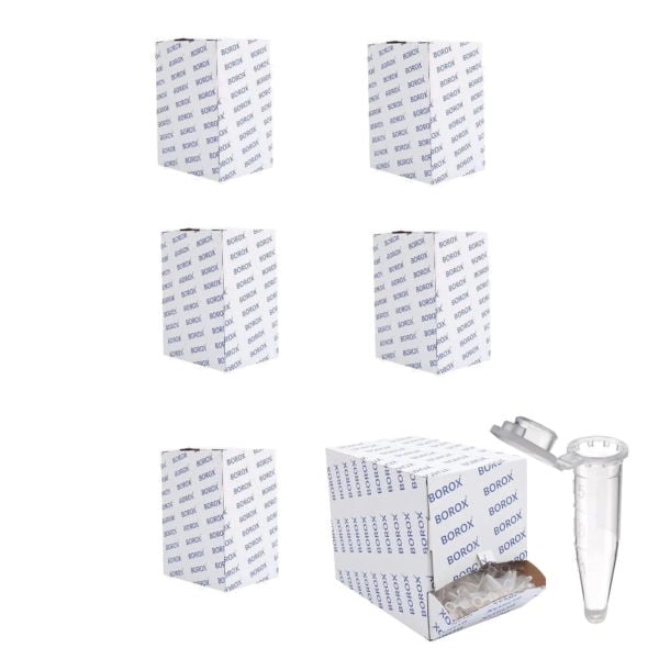 Eppendorf Tüpü 0.5 ml - Mikrosantrifüj Ependorf Tüpü 10000 Adet Toptan - Özel Tasarım Kapaklı