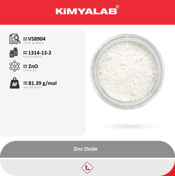 Kimyalab Çinko Oksit 500g - Zinc Oxide USP