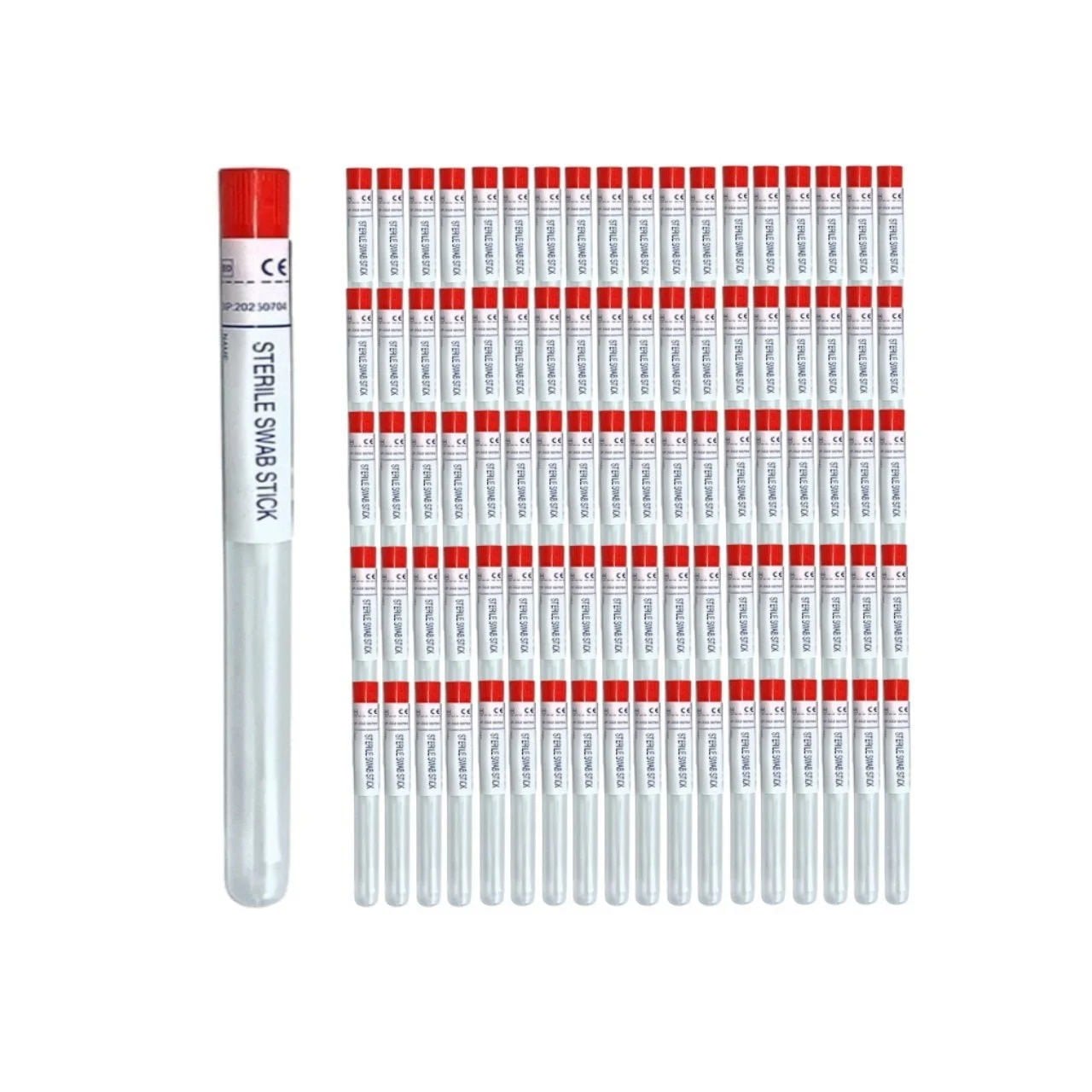 Stuart Besiyersiz Swab - Steril Eküvyon Çubuğu Swap - 100Adet