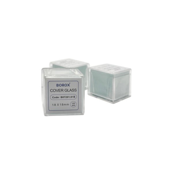 Borox Lamel 18x18mm - Mikroskop Slayt İçin Cover 100 Paket Toptan