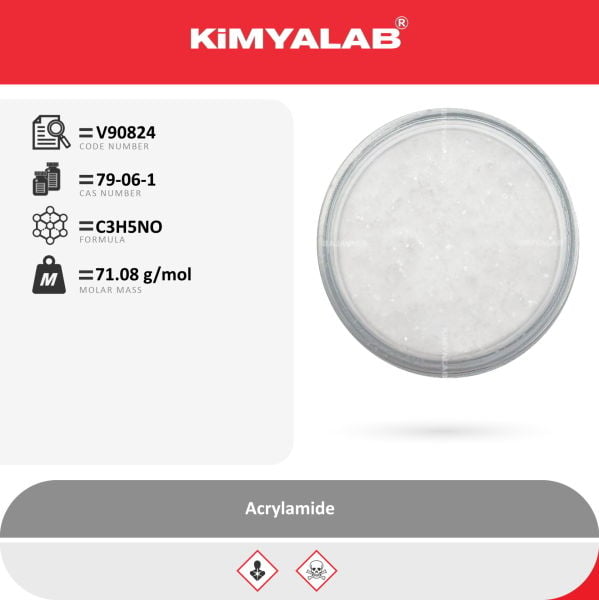 Kimyalab Akrilamid 500g - Acrylamide - For Microbiology