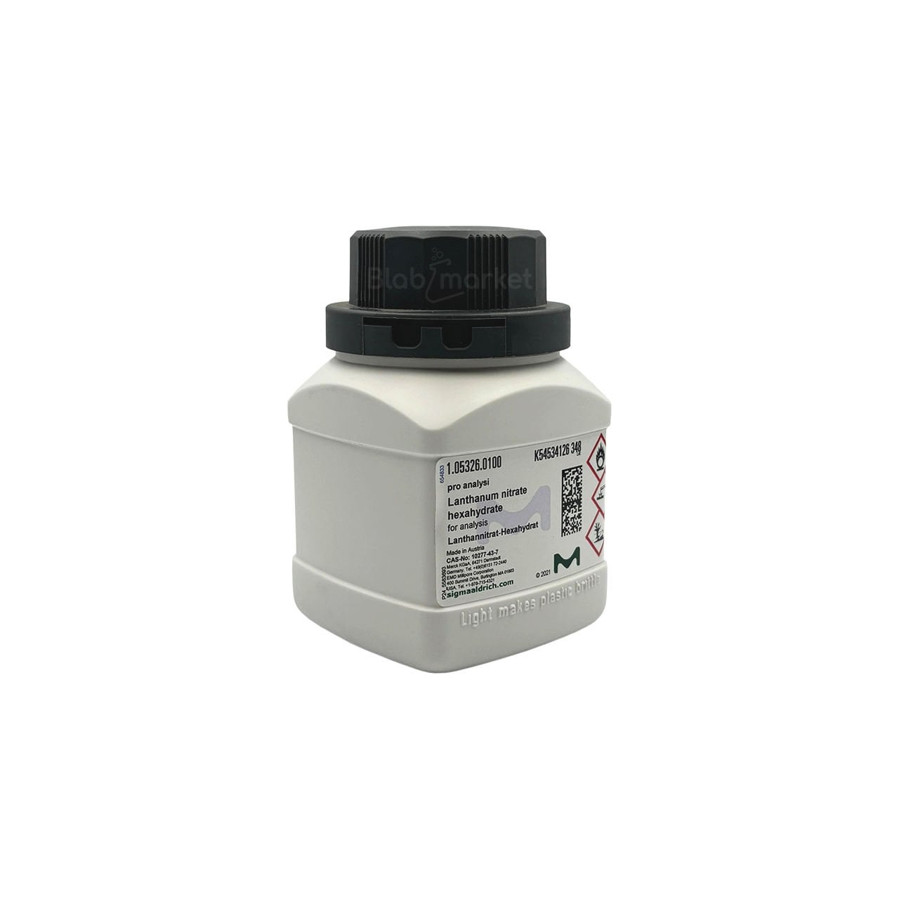 Merck 105326.0100 Lantan Nitrat 100 g - Lanthanum Nitrate Hexahydrate P.A.