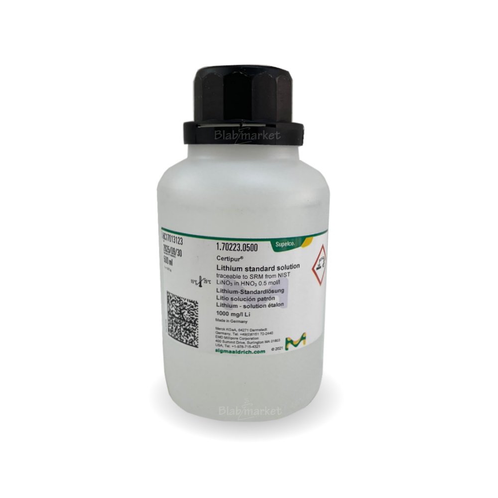 Merck 170223.0100 Lityum 100ml - Lithium Standard Solution