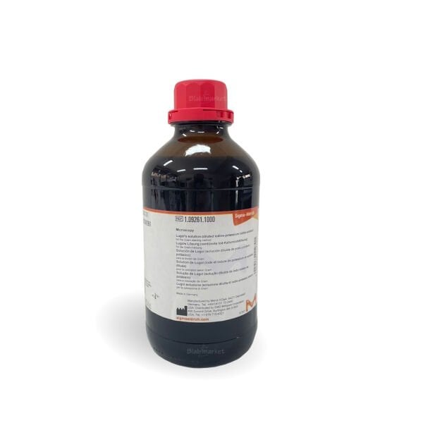 Lugol Çözeltisi 1 l- Lugol'S Solution  (Diluted iodine-Potassium iodide Solution) Merck 109261.1000