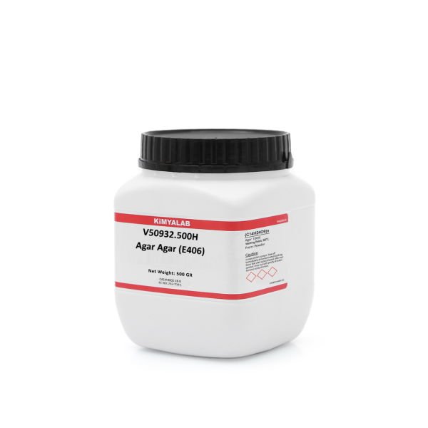 Agar Agar - 500g E406 - Toz Bitkisel Jelatin