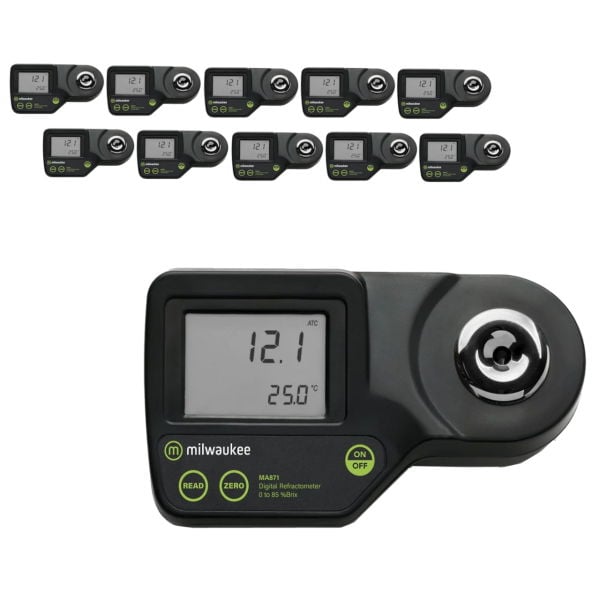 Milwaukee MA871 Dijital Refraktometre 0-85 Brix Ölçer - 10Adet Toptan