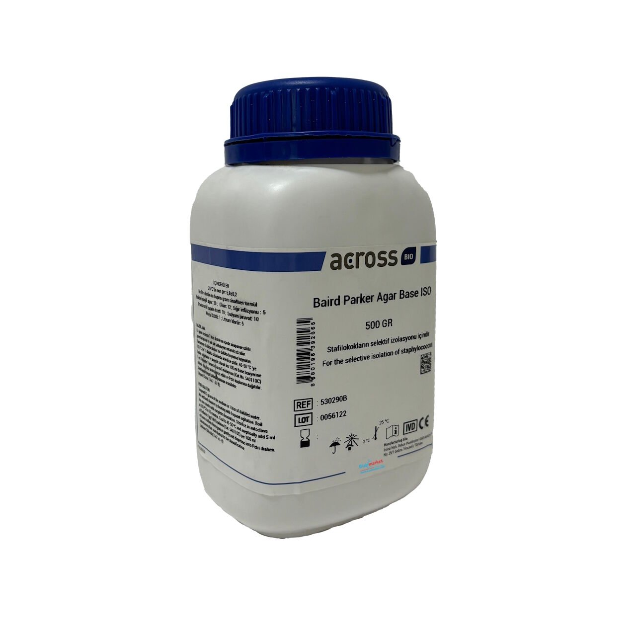 Across Bio 530290 Baird Parker Agar Base ISO