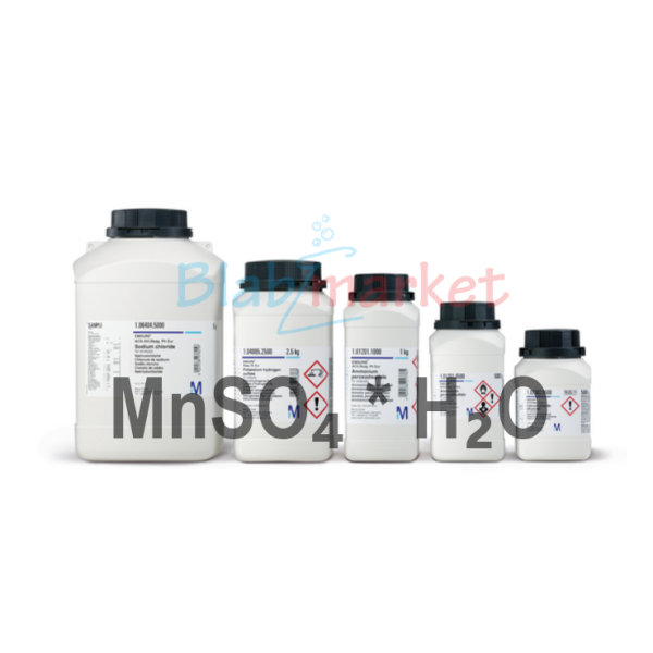 Manganez (II) Sülfat Monohidrat 1 kg- Manganese(II) Sulfate Monohydrate Spray Dried Usp,Fcc Merck 105999.1000