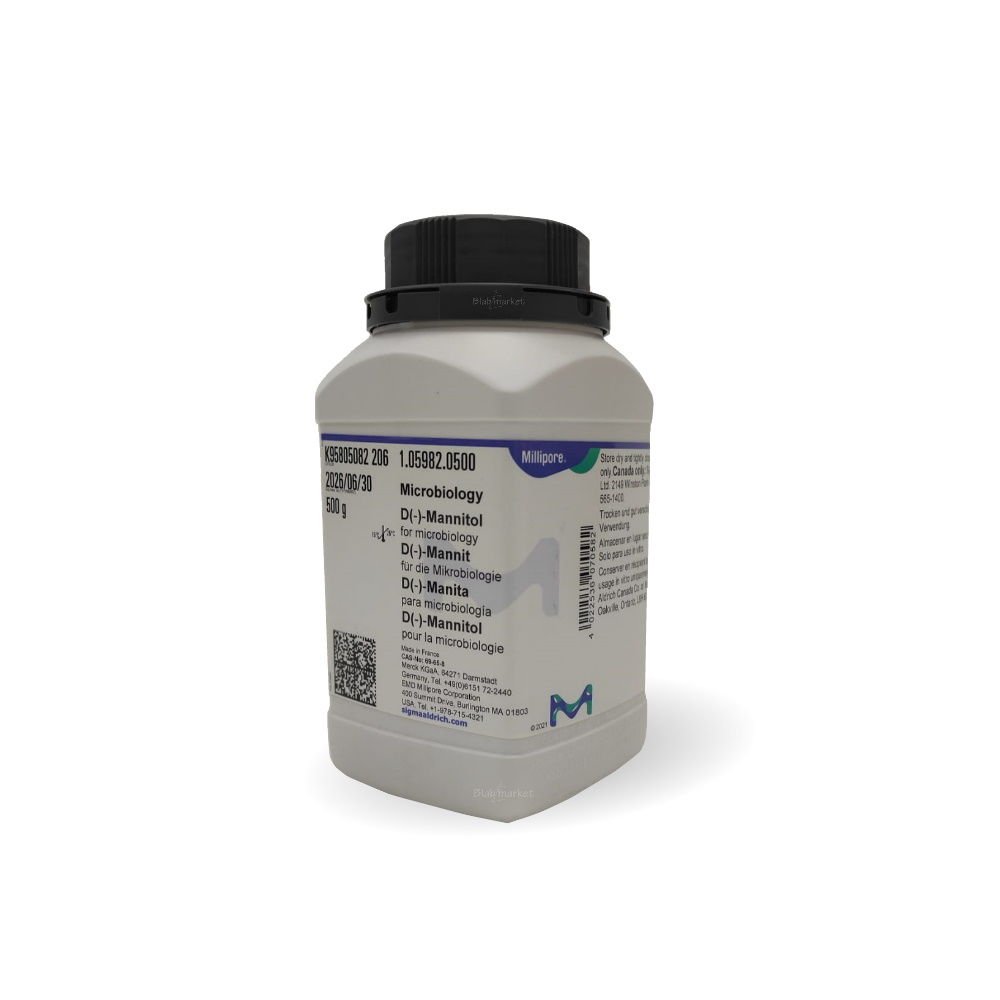 Merck 105982.0500 D - Mannitol For Microbiology - 500G-Paket