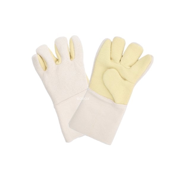 Borox El Kısmı Kevlar Eldiven - Yüksek Isıya Dayanıklı Eldiven 500C