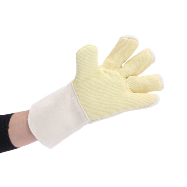 Borox El Kısmı Kevlar Eldiven - Yüksek Isıya Dayanıklı Eldiven 500C