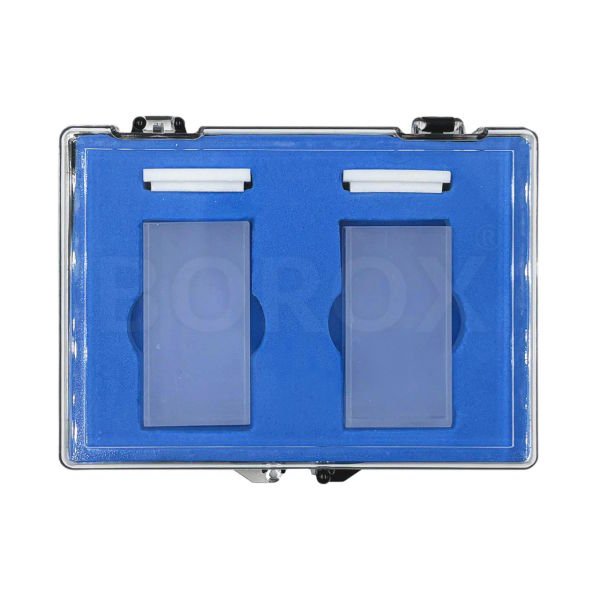 Borox Cam Spektrofotometre Küveti - Makro 7 ml - 2 Adet Kutu