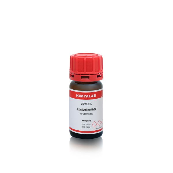 Kimyalab Potasyum Bromür 10g - Potassium Bromide IR - For Spectroscopy
