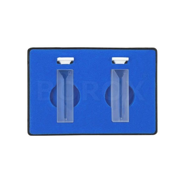 Borox Cam Spektrofotometre Küveti - Mikro 0,7 ml - 2 Adet Kutu