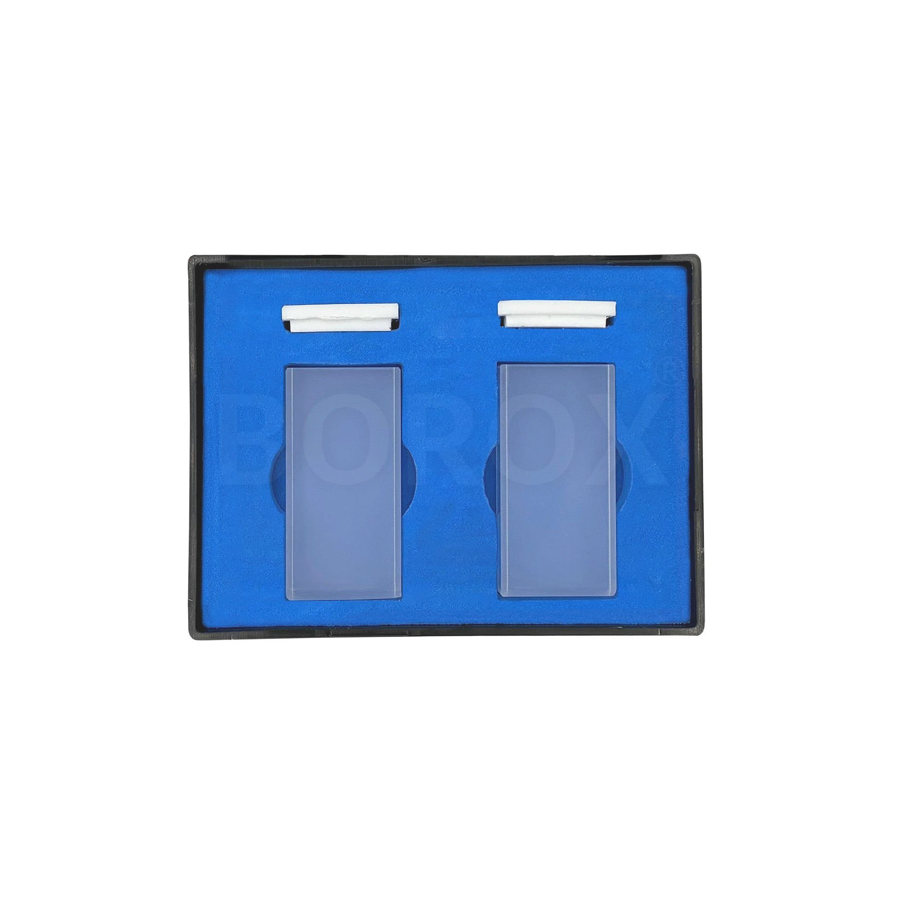 Borox Kuvars Spektrofotometre Küveti - Makro 7 ml - 2 Adet Kutu