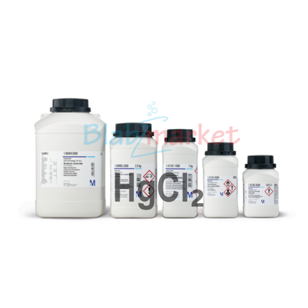 Merck 104419.0050 Cıva II Klorür 50 g - Mercury II Chloride For Analysis EMSURE Reag. Ph Eur, ACS